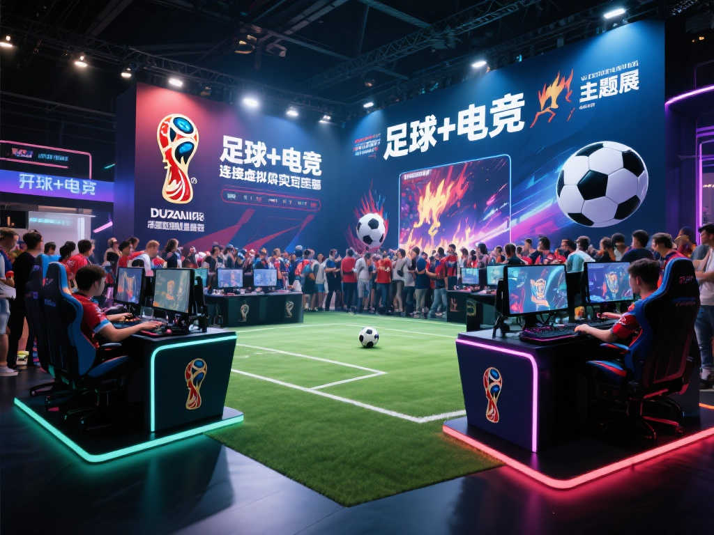 世界杯热潮：探索‘足球+电竞’融合主题展